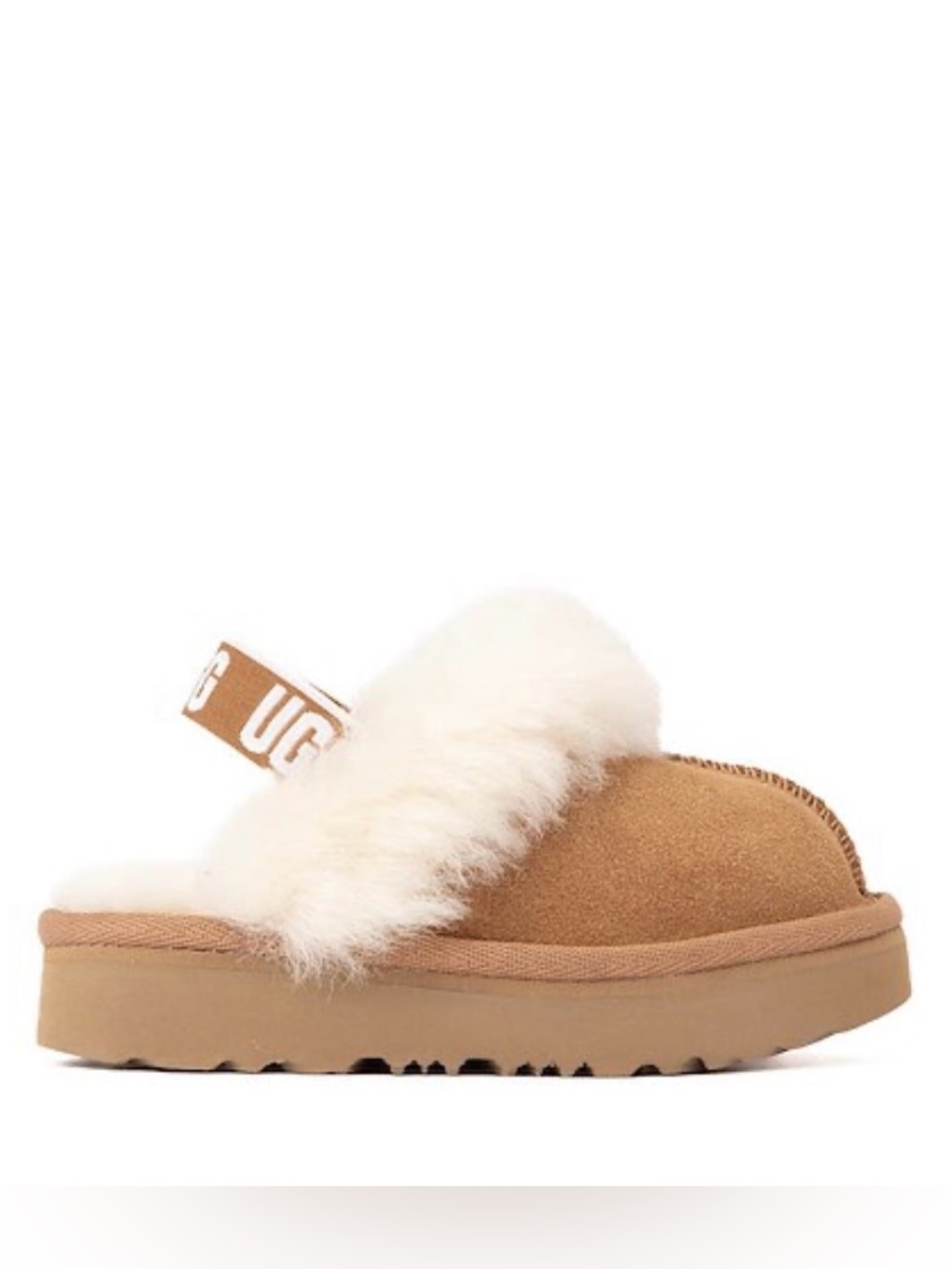 UGG Funkette Clog Toddler/ Little Kid - Chestnut size